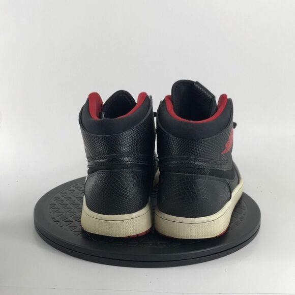 Nike Air Jordan 1 Nouveau Snakeskin Black/Red 819176-001 Men’s Size 11 - Picture 6 of 12